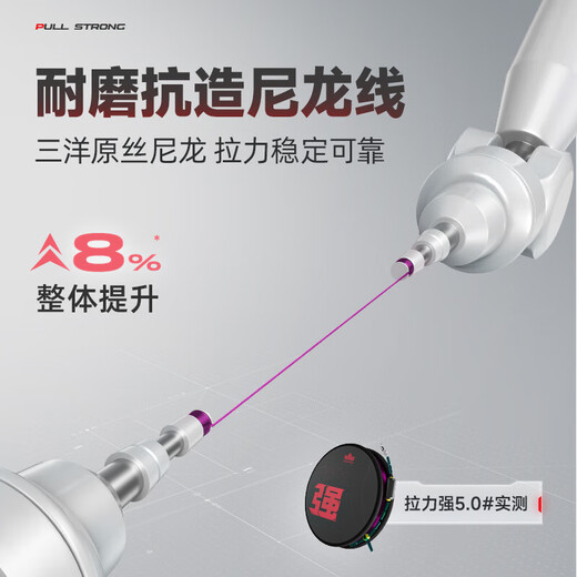 Handing strong tensile strength finished line group main line fishing line set silver carp and bighead carp main line sub-line tied line group hand-made finely tied main line group 7.2m strong tensile strength line group upgraded version No. 1.5