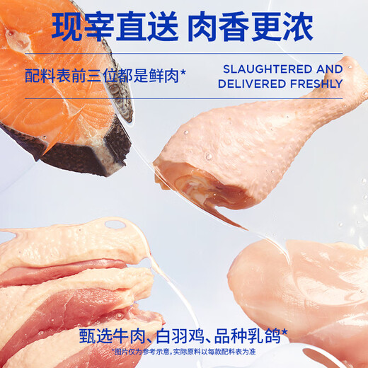 LEGENDSANDY Real Fresh Squab Pigeon Hunting Rabbit Rainbow Freeze-Dried Dog Food Small and Medium-sized Dogs Large Dog Puppy Food Teddy Bichon General Purpose Real Fresh Squab Pigeon Small and Medium-sized Dogs Beautiful Hair 1.5kg (Fresh Vegetable Rainbow Meat Pie + Donut Sandwich