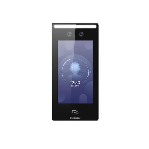 Hikvision (HIKVISION) 671/673 Face Access Control and Attendance All-in-One 7-inch Password Remote Unlocking Visual Intercom Large Capacity Office 671BMW (WiFi) + Single Door Electric Lock Set Remote Guidance Installation