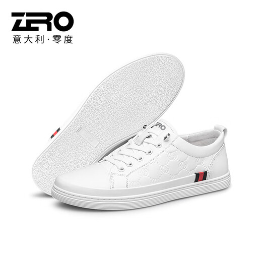 Zero Zero Schuhe für Männer bequeme Mode Mode weiße Schuhe koreanische vielseitige Männerschuhe Freizeitschuhe für Männer weiß 41