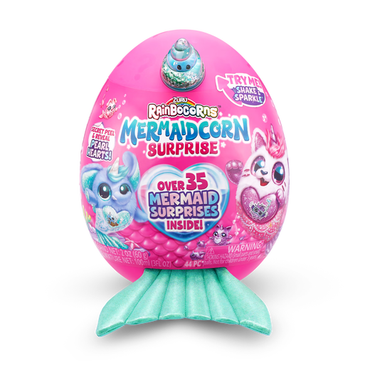 ZURU Yunbo Unicorn Magic Egg Mermaid Surprise Blind Box Girls Toy Plush Doll