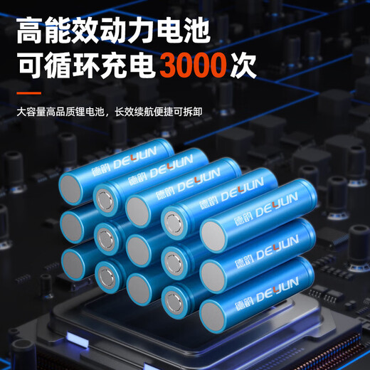 Pupan Lithium Boule de feuilles de charge de chargeur de la feuille haute puissance de la suie industrielle soufflant la poussière de poussière Storm Blue Dy Chargement Storm Gun 3888TV2