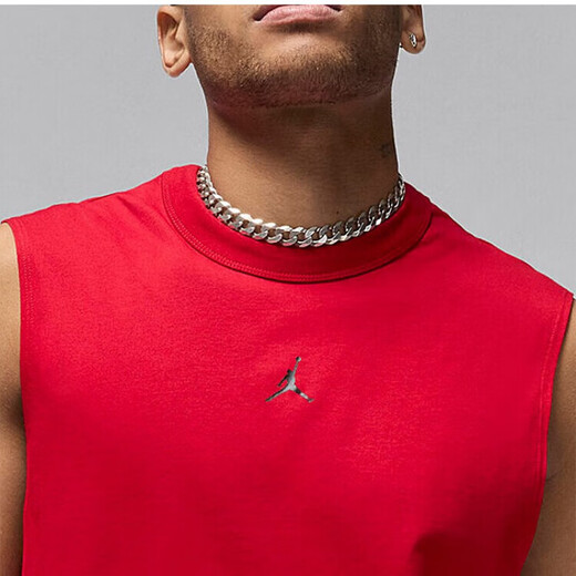 
Nike (NIKE) vest men's clothing 2025 spring new JORDAN outdoor fitness breathable sportswear versatile casual sleeveless T-shirt FN5857-687 L