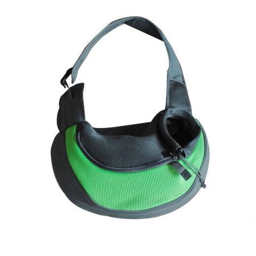 Paike is a cross-border pet dog outing portable bag, cross-body bag, cat and dog pet backpack, pet supplies green S (small size 38*24*2cm suitable for 3 kg Jin [Jin equals 0.5 kg] or less)