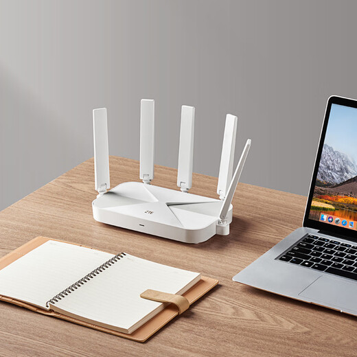 
ZTE (ZTE) Sky Survey AX3000 Fully Blood WIFI6 Gigabit Wireless Home Router Self-developed Dual-Core Main Chip 5G Dual-band Wall-through King Wifi Router Mesh 3000M Speed