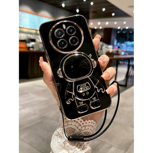 睿思派适用真我gt5pro手机壳realmeGT5por保护硅胶套RMX3888镜头全包防摔软壳外壳ins 【薄荷绿】宇航员支架+全屏膜+挂绳 realme 真我 GT5 Pro