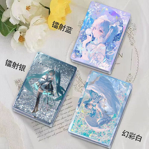 2d Miku Hatsune Miku Figure Quicks Sands Mahjong acrylic Brick Valley Stand-Up Desk Decoration Birthday Gift Gift Fantasy Couleur White-Hatine Miku P1105 Small Quicksand Mahjong