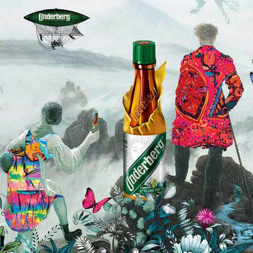 
The original bottle of Andebao imported German Andebao Liquor 44-degree Underberg 20ml small wine version after meal liqueur 3 packs