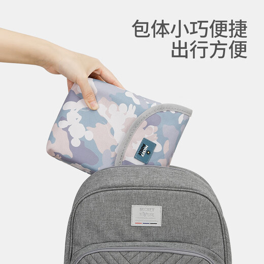 
CLCEY multi-functional baby diapers storage bag baby diapers waterproof storage bag portable diapers bag camouflage powder
