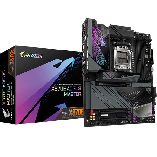 Gigabyte Super Caring x870e Aorus Master Motherboard DDR5 поддерживает CPU AMD AM5 9700x 9950x 9900x 9600x