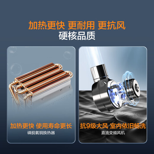 Haier Level 1 Energy Efficiency & Silent E7 13L Gas Water Heater Natural Gas Home Water Servo Constant Temperature 20% National Subsidy. While stocks last, only refundable and non-exchangeable.