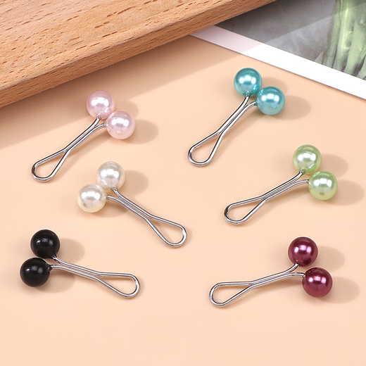 Haiyiduo T-shirts can be shortened with magnetic buckles, sleeves, sleeves, top hem fixing clips, sewing-free adjustable clips, T-shirts can be shortened with magnetic buckles, 4 pieces randomly