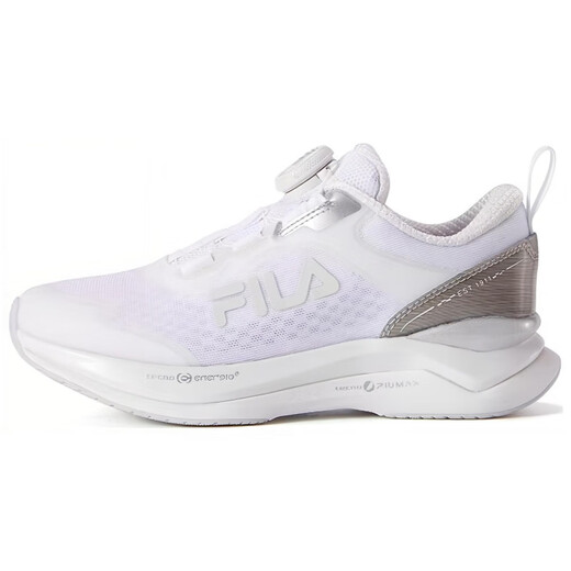 FILA big children's mesh sports and leisure non-slip anti-kick shock-absorbing children's training shoes white 35