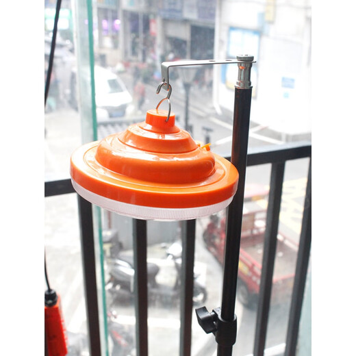 Huike Yingshang Night Market Stall Lamp Rechargeable Street Stall Lamp Stand Night Market Lamp Bracket Pole Outdoor Lighting Stall Lamp Camping Metal Hose (with Lamp Hook) Sold Separately