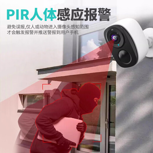 Cámara enchufable Eakun Inalámbrica sin conexión con Wifi Monitor 360 grados sin puntos ciegos en la puerta de la puerta en casa Batería interior del hogar sin cargar sin la versión de la fuente de alimentación de la red Versión WiFi - dedicada a la red sin energía - 30 días de grabación y visualización de videos