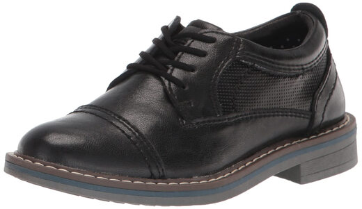 STEVE MADDEN Boys' Shoes Oliverr Oxford Shoes Black 11 Little Kid