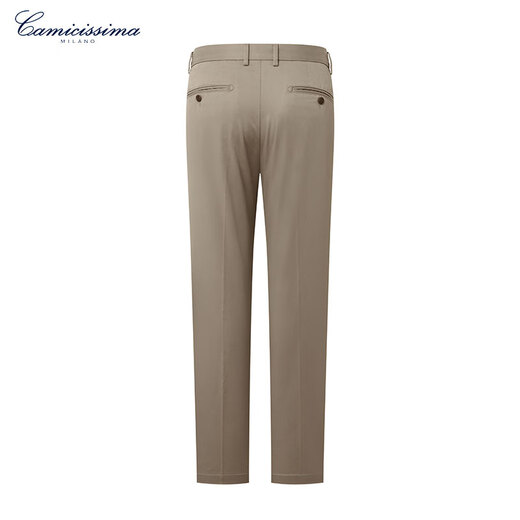 CAMICISSIMA antibacterial no-iron khaki casual trousers khaki 32