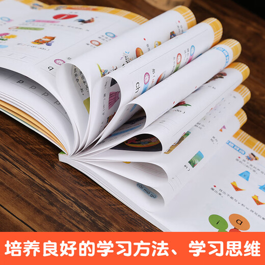 Pinyin 680 questions for primary school transition to school preparation aoe children's pinyin book enlightenment basic training kindergarten first grade Chinese spelling special learning textbook initial vowel overall reading syllable children's early teaching books
