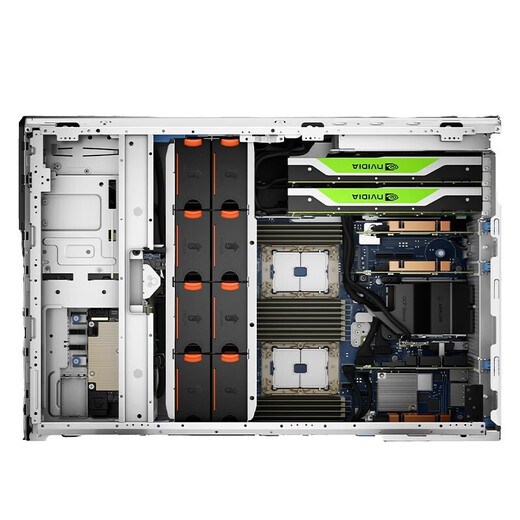 Dell (Dell) T550 Tower Server Virtualisiert AI Deep Learning GPU Computing Desktop Computer Host 1 4316 32G 丨 3*2.4T 丨 H755