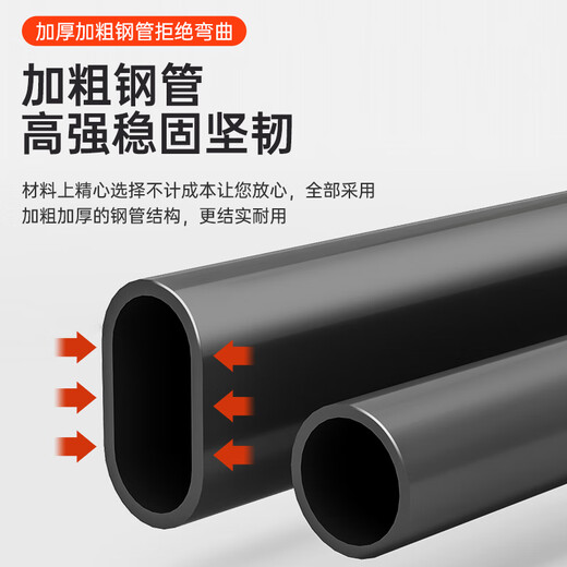 JEEP折叠床躺椅午休单人床办公室午睡床多功能陪护床床垫一体灰色