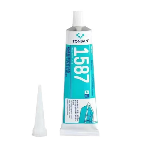 Kesaixin TONSAN1587 Sealant 159615981592 Silicone Rubber Flat Sealant Oil resistant High temperature resistant 1592/310ml