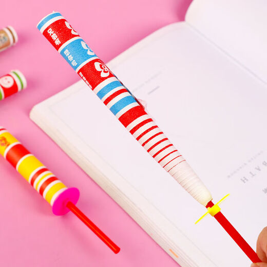 Coolle Ding Ding Children's Magic Sticks juguetes retráctiles de barra retráctil regalos tradicionales de kindergarten regalos de premio para niños post-8090 modelo medio [130 cm de omisión de largo] [10 paquetes]