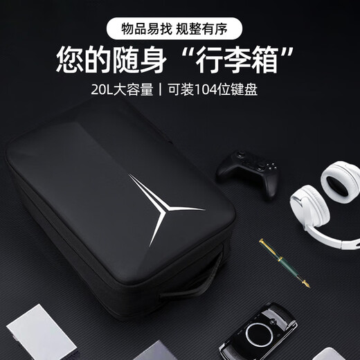 Qingxi laptop bag 16-inch backpack for men and women suitable for Lenovo Savior Y9000pY7000p black-YKK zipper-velvet air bag-alloy buckle 14-15-16.1 inches