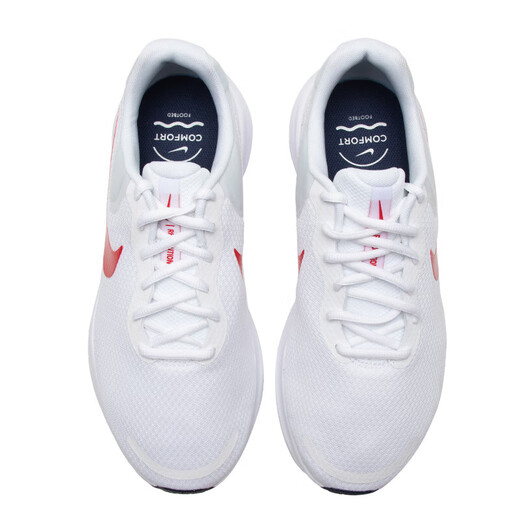 
Nike (NIKE) men's shoes summer sneakers REVOLUTI 7 mesh breathable lightweight running shoes fashion casual shoes da1105-006/quest 4/black and white breathable 39