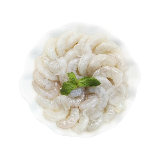 Jingdong Supermarket Ecuadorian white shrimps net weight 2Jin Jin is equal to 0.5kg (156-198 pieces) without water retaining agent children's breakfast self-operated fresh food