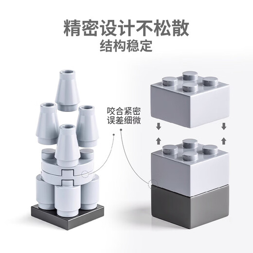 A first-hand aircraft carrier building block ship compatible with Lego's huge difficulty Fujian ship children's toys 10 boys' birthday gift 1980 particle aircraft carrier [0.7 meters gift box]