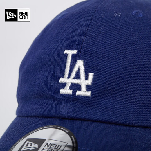 NEW ERA【七夕礼物】 纽亦华棒球帽MLB软顶做旧情侣LA鸭舌帽子 13571503-深蓝色/洛杉矶道奇队 OSFM