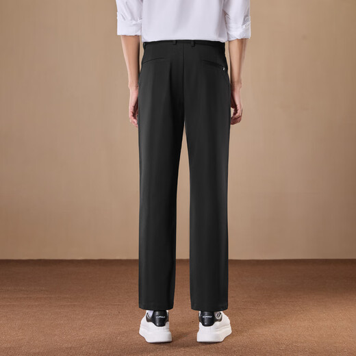 Hailan Home (HLA) Casual Hosen für Männer-Light Business Fashion-Serie für Männer im Herbst und Winter Black 5c L 175/84A empfohlen 135 ~ 148jin [Jin ist 0,5 kg]
