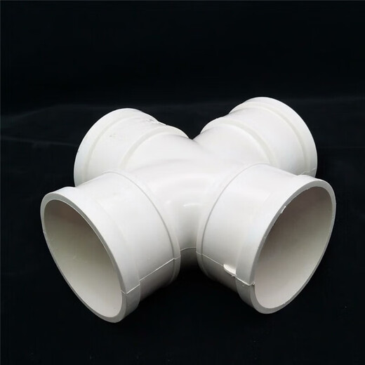 Jinniu Pipe Industry PVC-U drainage plane equal diameter four-way Specifications 110mm white 110mm PVC-U
