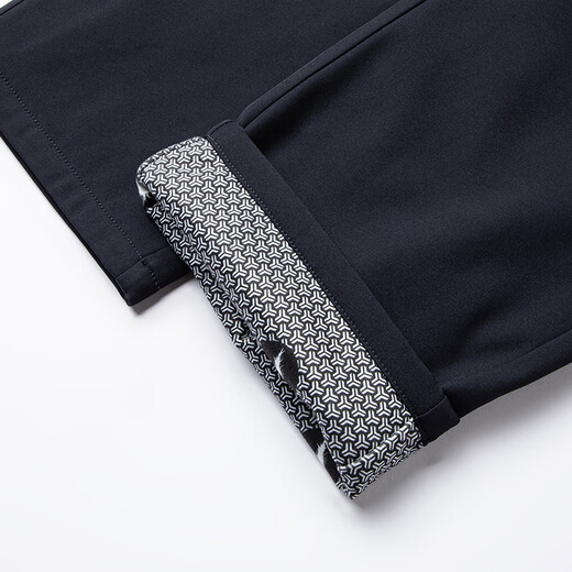 YAYA outer wear down trousers men's autumn and winter drawstring waist thickened and warm youth casual straight pants down trousers