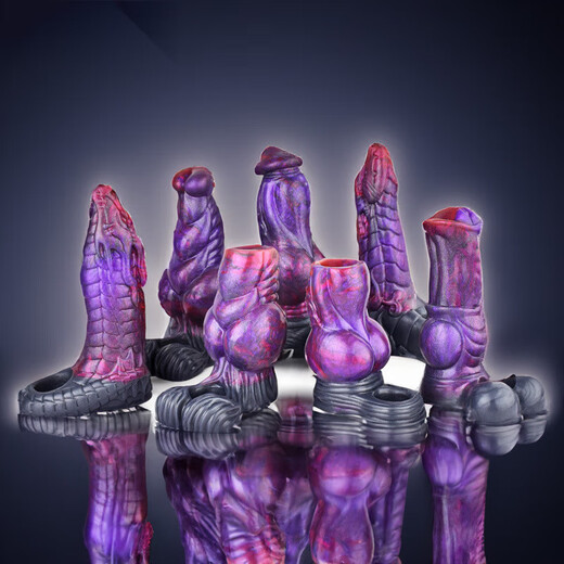 FAAK Spezialförmige Deckhund-Knoten-Wolfspraces Falsch Vaginaldurchmesser Verschleiß Phantom Full Serie Männlich Penis Universal Anal Plug N-Pt5155 M Hohldecke