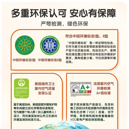 多乐士（Dulux）乳胶漆劲护无添加阳台厨房卫生间A8137小桶墙面漆油漆涂料 1L单桶 1L单桶 可调色（调色后不退换）