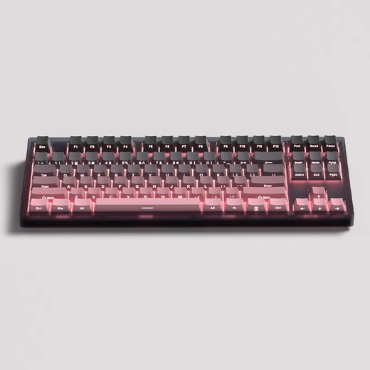 
Belly Spirit MK870 Blackberry side engraving Mechanical keyboard Wired wireless Bluetooth customization Computer games silent office Obsidian Blackberry side engraving Wired Peach shaft V2 [silent]