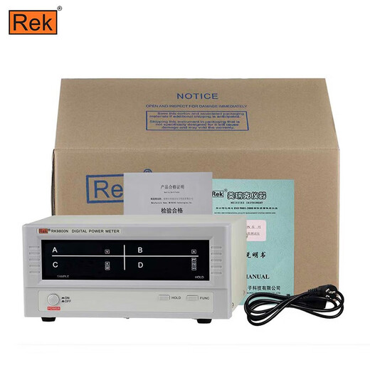 GCCW Merik RK9800N Desktop Digital Power Meter RK9830N Smart Power Digital Display Параметры измерения прибора RK9901N [20A/12 кВт Тип тревоги]