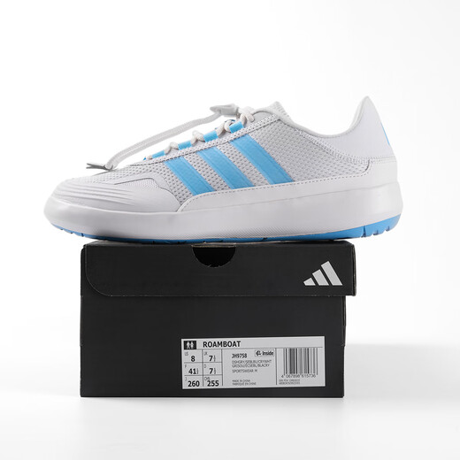 ADIDAS阿迪达斯溯溪鞋官方正品男鞋女鞋夏季新款户外涉水鞋运动休闲鞋 符点灰/蓝JH9758 43