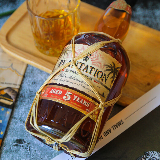 蔗园（Plantation）【正品行货】加勒比精选朗姆酒洋酒莫吉托调酒基酒 蔗园5周年朗姆酒
