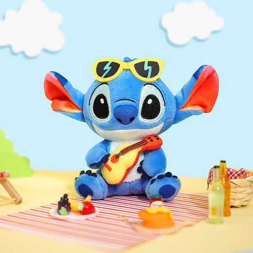 迪士尼（Disney）史迪仔挂件玩偶书包公仔毛绒玩具生日礼物女男生帅气钥匙扣纪念品