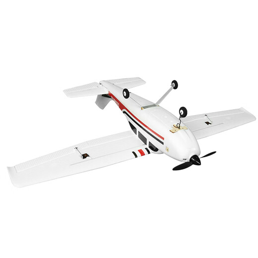 塞斯纳赛斯纳182PLUS航模固定翼教练机练习机空机遥控飞机滑翔机 KIT空机（红色） 塞斯纳182PLUS