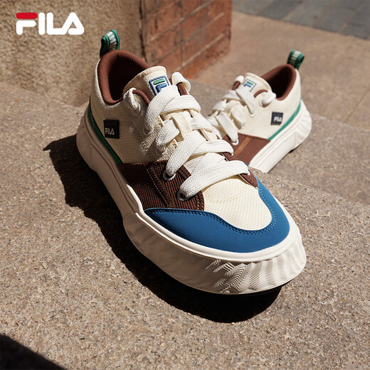 
FILA official Sichuan shoes FOSSO men's shoes canvas shoes casual shoes 2025 spring and summer sports shoes small white shoes thick sole