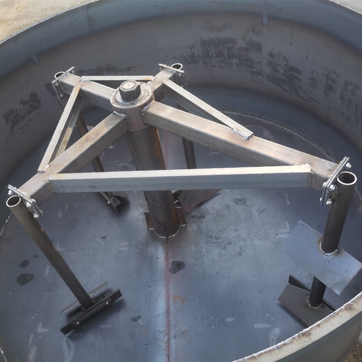 Suitable for five cubic concrete storage tank flat mouth mixer mixing arm motor control box reducer flange 7.5 kilowatt copper motor mixer