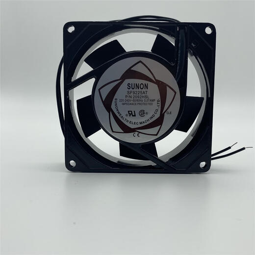 Xunliba Sunon Axial Flow Lüfter 220 V Industrial Lüfterverteilungskastenschrank Wärme Ableitungslüfterschweißmaschinenausrüstung 8025 12038/220 V Ölhaltiges Ölhalter
