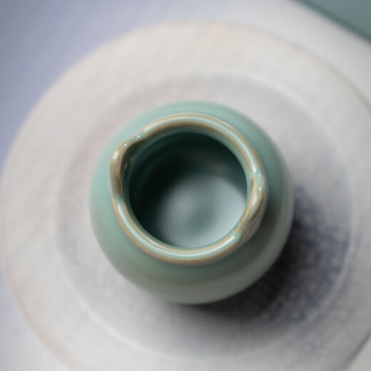 Jane Jiangru kiln antique glaze nail small fat incense burner