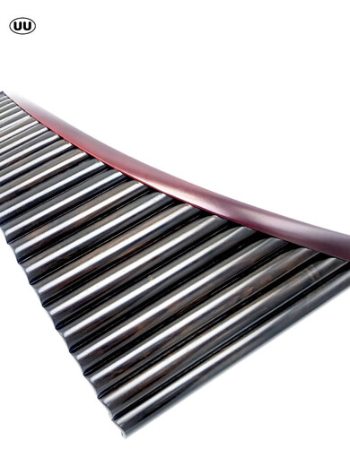 Youyyou Ebony Panflute Professional Performance Master Collection Collection Pure Pure Handmade 22/25 Tube G / C Instrument de guéris
