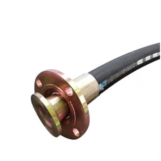 NINGXI customized DN25 flange 4-hole high temperature resistant rubber pipe