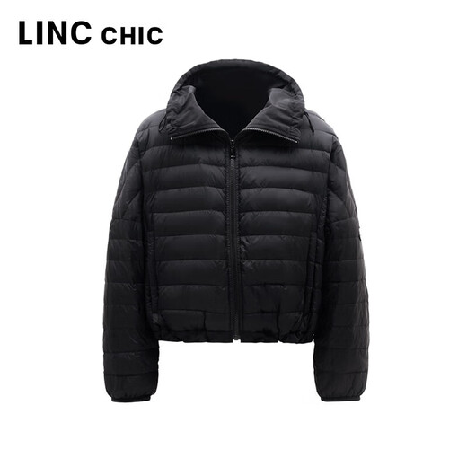 Jin Yujie Spring and Autumn Lightweight Down Jacket Women's Short Loose Stand Collar Light Warm Simple Jacket Y23301016