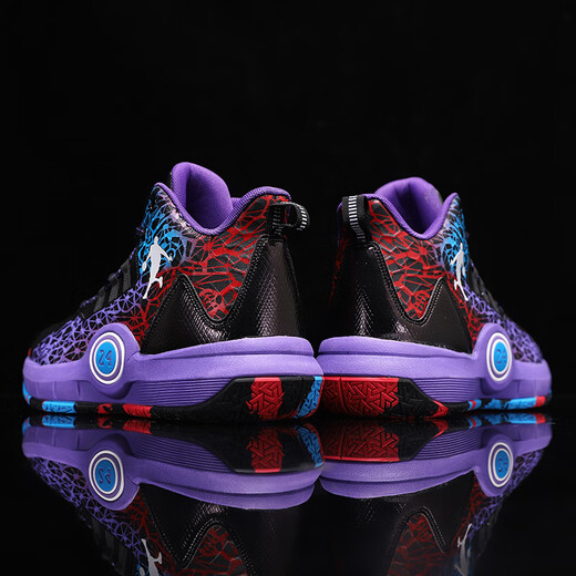AJ Zapatos para hombres Collos de aire prácticos Edición limitada Putian Casual Adolescentes Sports Shoes Basketball Zapatos Frotando Kobe 695 Negro Purple 38